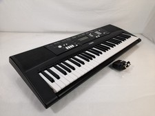 Yamaha EZ-220 Digital 61 Key Black Keyboard - With Power Supply