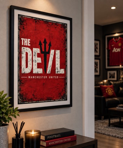 Manchester united the devil - manchester,
