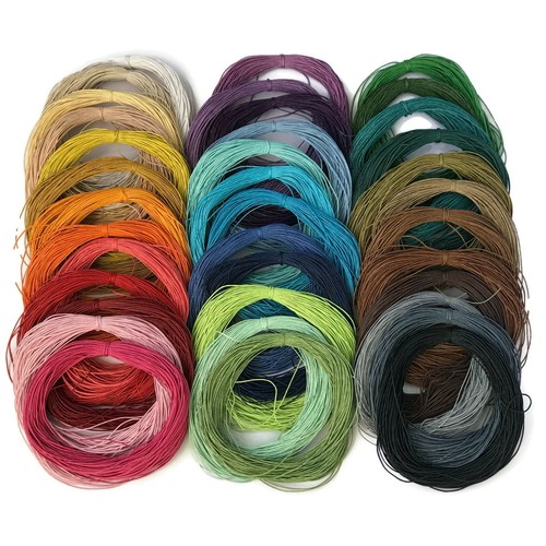 5mm wax cotton cord - wax,