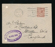 GB 1930 MARITIME EMBOSSED