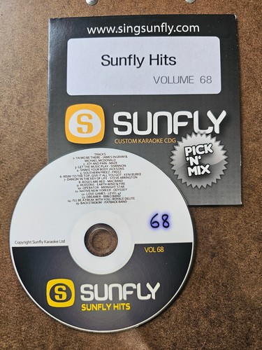Sf068 sunfly karaoke cdg - ,