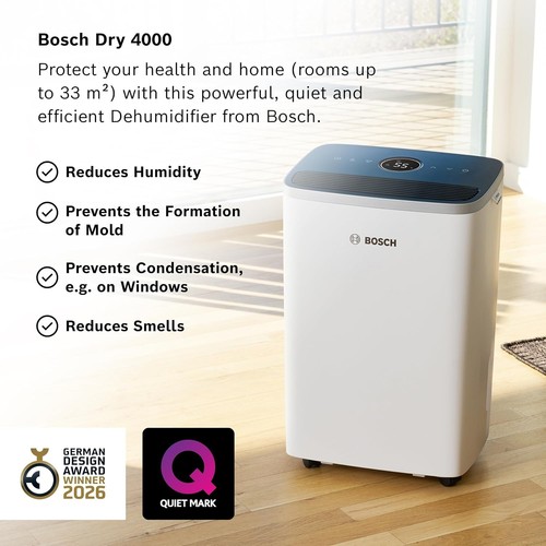 Bosch dry 4000 dehumidifier - 4000,