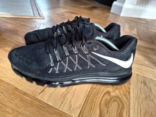 Nike Air Max 2015 - Black White - Size UK 9.5 - 698902-001