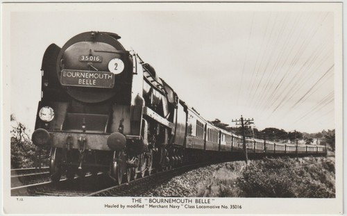Railway postcard mn - rp,