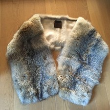 loewe fur stole shawl fox