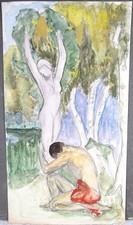 UNCOMMON WATERCOLOR STUDY