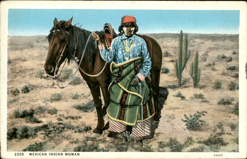 Mexican indian woman with - mexican,