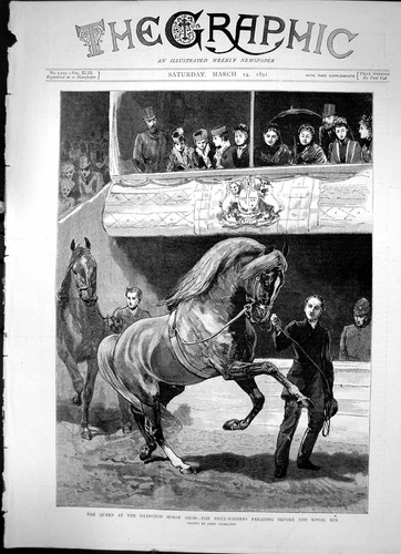 Antique print queen - print,