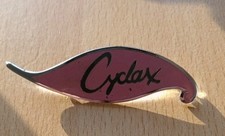 Vintage Cyclax Beauty Retail Enamel Badge
