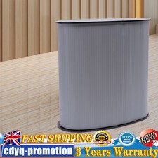 Portable Exhibition Stand Pop Up Podium Trade Show Table Counter Reception Desk