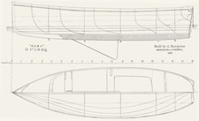BOAT PLAN. 'Ruby' 18ft Gig