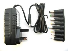 2 AMP 15 VOLT 30 WATT AC/DC POWER ADAPTOR SUPPLY CHARGER UNIVERSAL (MULTI JACK)