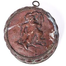 Old Copper Pan Moulded Base Gardening Gnome Vintage Italian Retro Kitchen Garden