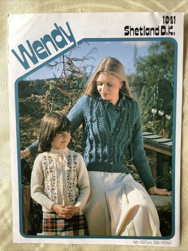 Wendy knitting pattern - , 1841