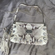 Michael Kors Leather Snakeskin Bag