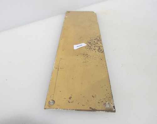 Brass finger plate - plate, push