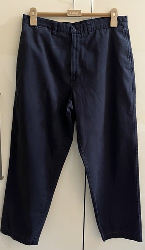 Bhs men trousers navy - men's,