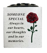 Memorial flower vase rose bowl - memorial,