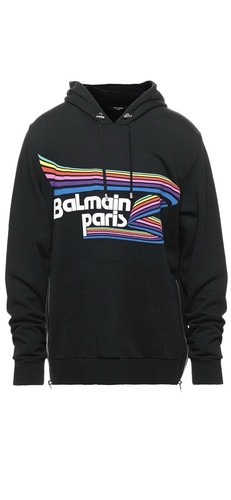 Balmain hooded track jackets - track,