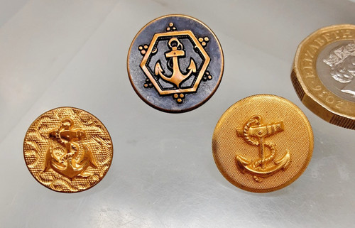 Vintage royal navy type - navy,