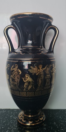 Handmade greek black gold - black, &