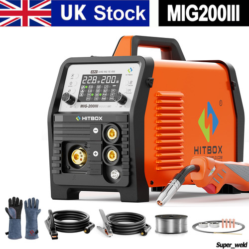 Multi process mig welder 200a - multi-process,