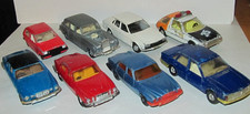 x8 Job Lot Matchbox Dinky Corgi Toy Cars - All Used