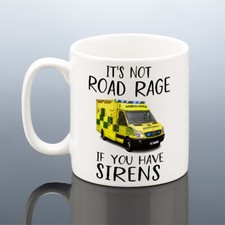 PARAMEDIC MUG Ambulance Driver Birthday Gift Emergency Christmas Work Cup