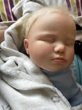 Reborn Baby June 7 Month Asleep