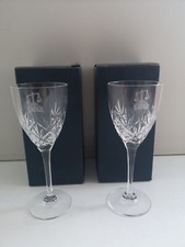 2 x Vintage Bohemian Hand Cut