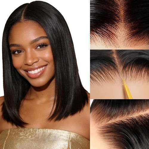 Straight wear and glueless - straight,