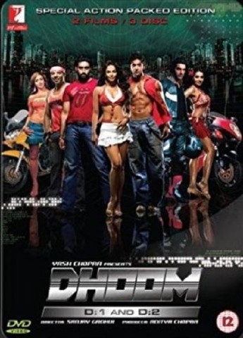 Dhoom boxset dvd - dhoom, (12)