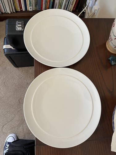 Denby white dinner - dinner, plates