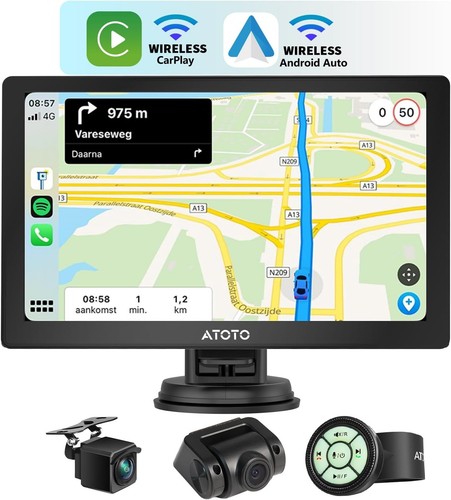 Atoto p807pr portable qled - 7",