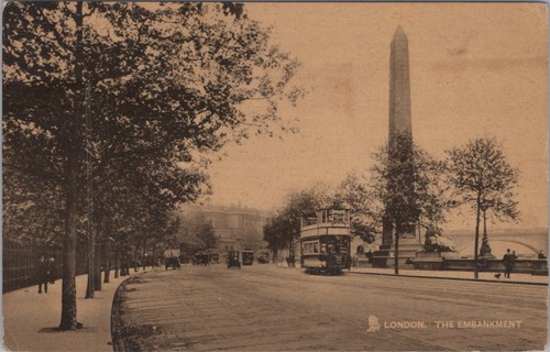 Cleopatras needle embankment - needle,