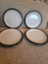 4 X Denby, Jet Stripes, Salad