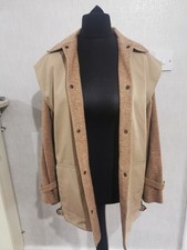 Vintage Feminella Women's Wool Rain Jacket - Medium/ Size 12- 1980s -Made in Eng