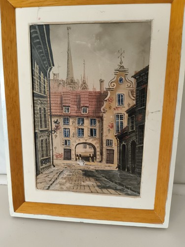 Original miniature tempera - original,