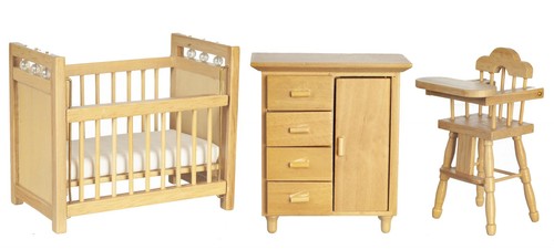 Dolls house nursery furniture - nursery,