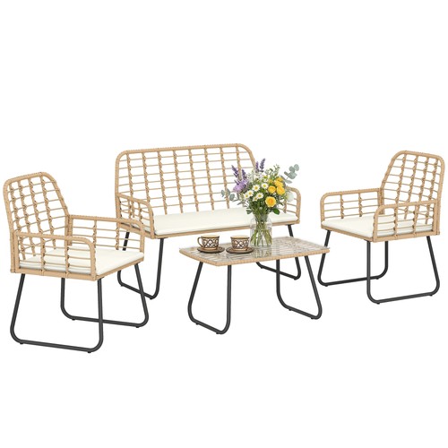 Outsunny rattan garden - outsunny,