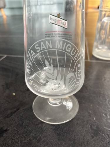 Single san miguel chalice - single, pint