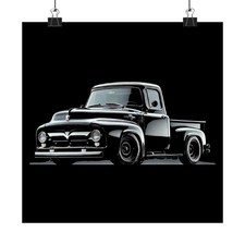 1956 Ford F-100 Pickup Poster