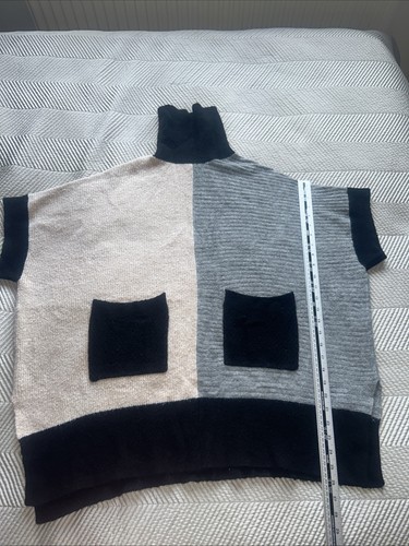 Poncho jumper oversized - poncho/,