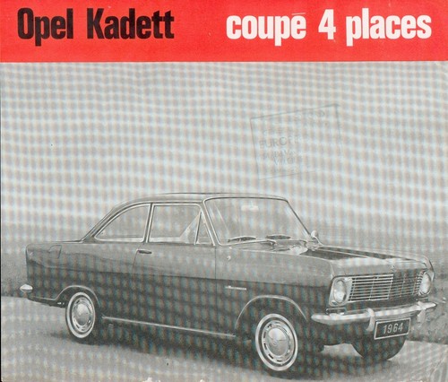 Opel kadett coupe seater - opel, 4