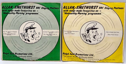 Pair 45rpm vinyl singles - of,
