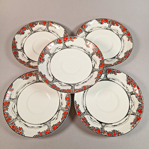 Five vintage crown ducal - five,