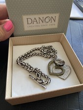 Danon Bracelet, T-bar Closing Boxed Used