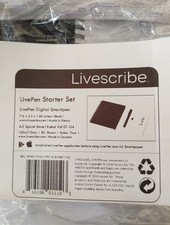 Livescribe LivePen Starter Set Complete With 4 A5 Notepads