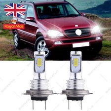For Mercedes ML W163 1998-2005 499 H7 Supprt Bright LED Headlight Conversion Kit