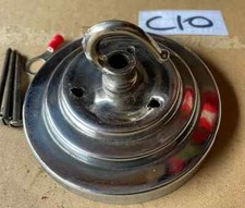 Chrome 101mm ANTIQUE vintage CEILING ROSE chandelier hook DECO OLD ENGLISH C10